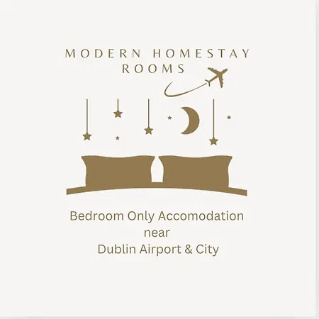 Ubytování v soukromí Modern 15 Minutes To Dublin Airport Ballyboughal